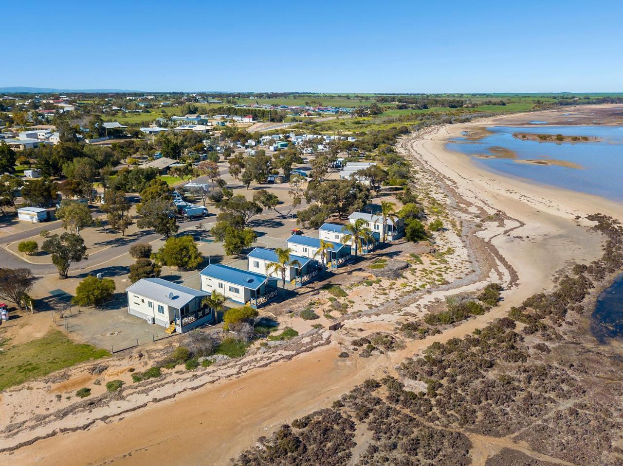 Port Broughton Tourist Park Hotel Buitenkant foto